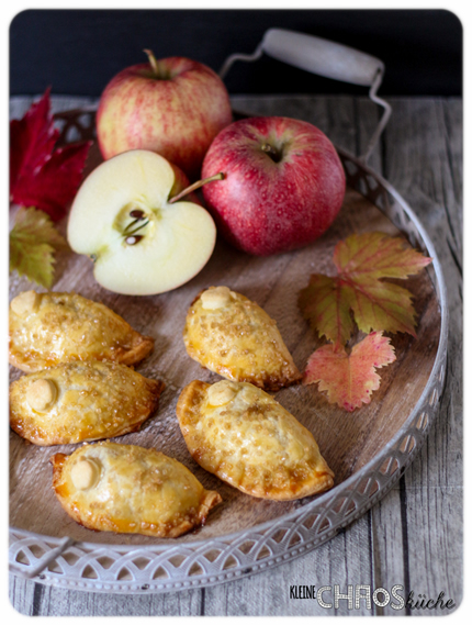 Handpies mit Apfelfüllung Apple Handpie Apfeltaschen