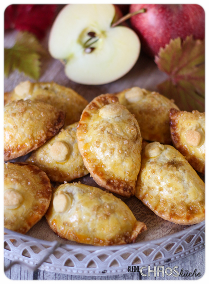 Handpies mit Apfelfüllung Apple Handpie Apfeltaschen