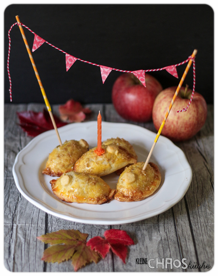 Handpies mit Apfelfüllung Apple Handpie Apfeltaschen