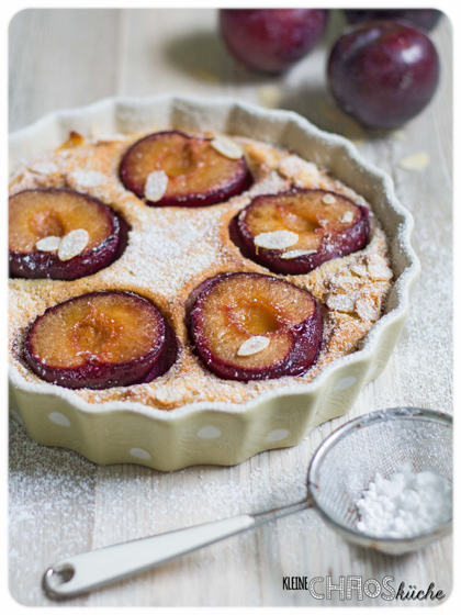 Clafoutis Pflaumen