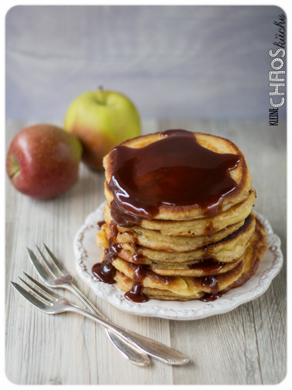 Pancakes mit Apfel