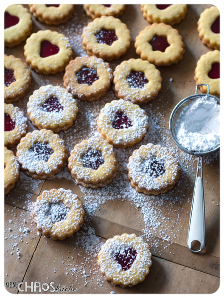 Spitzbuben Marmeladen Plätzchen