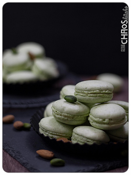 Pistazien Macaron