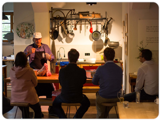 Herrmannsdorfer Handwerkstatt Glonn Wurstkurs Kurs Bratwurst