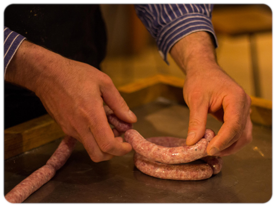 Herrmannsdorfer Handwerkstatt Glonn Wurstkurs Kurs Bratwurst