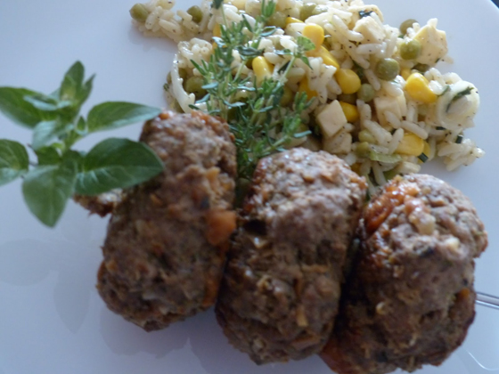 Beyaz Peynirli Köfte mit Feta